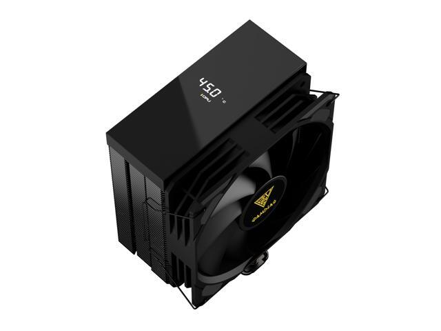Gamdias Boreas M2-51D CPU Air Cooler with Digital Display, 5 Copper Heat Pipes, 120mm Hydraulic Bearing PWM Fan, Support LGA...