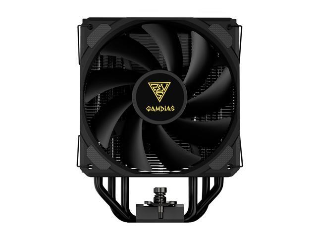 Gamdias Boreas M2-51D CPU Air Cooler with Digital Display, 5 Copper Heat Pipes, 120mm Hydraulic Bearing PWM Fan, Support LGA...