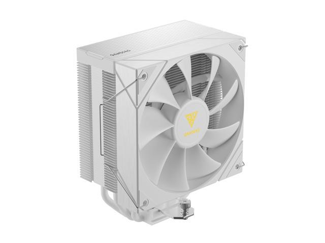 Gamdias Boreas E2-410WH CPU Air Cooler, 4 Copper Heat Pipes, 120mm Hydraulic Bearing PWM Fan, Support LGA.