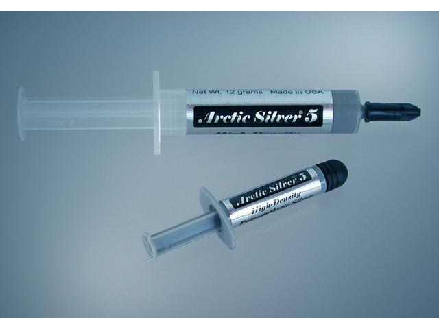 Arctic Silver 5 High-Density Polysynthetic Silver Thermal Compound AS5-12G