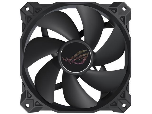 ASUS ROG Strix XF120 Whisper-Quiet, 4-pin PWM Fan for PC Cases, radiators or CPU Cooling (120mm, up to 400,000 Hours lifespan, Magnetic-Levitation.