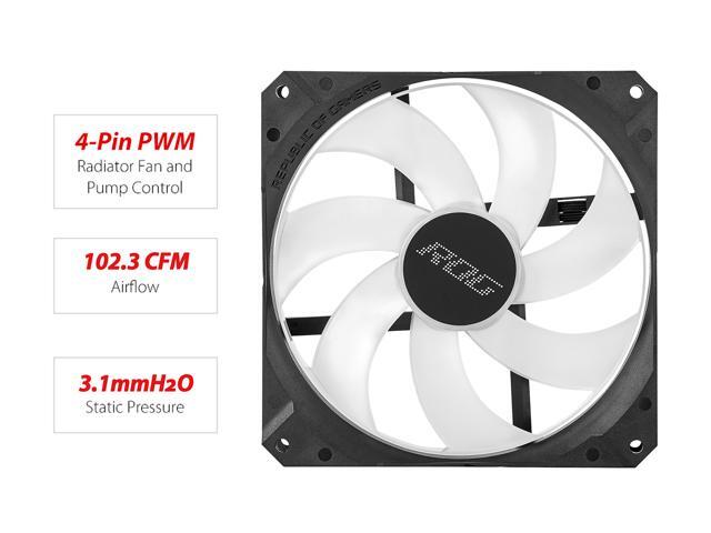 ASUS ROG Strix LC II 280 ARGB all-in-one liquid CPU cooler(AIO) with Aura Sync, AMD AM4/TR4, and Intel LGA 1150/1151/1155/1156/1200/2066 support,...