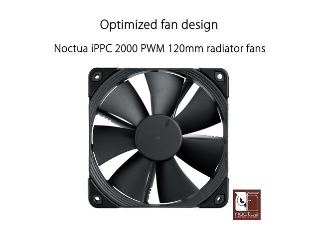 ASUS ROG Ryujin II 360 RGB all-in-one liquid CPU cooler 360mm Radiator (3.5' color LCD, 3x Noctua iPPC 2000 PWM 120mm radiator fans, compatible...