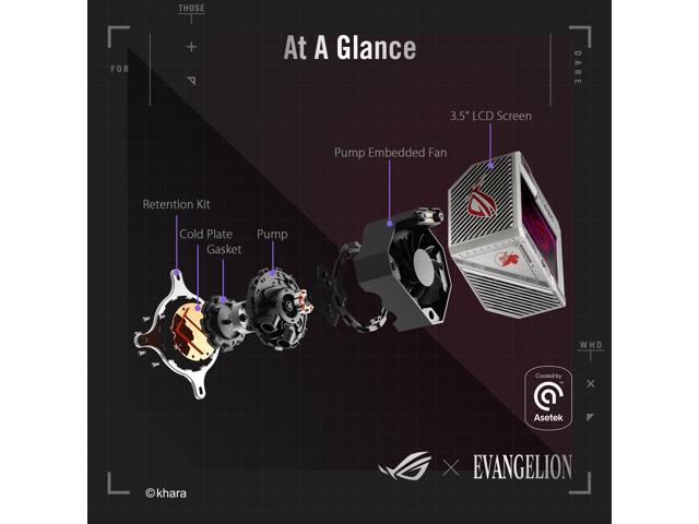 ASUS ROG RYUJIN II 360 ARGB EVA EDITION Water Cooler