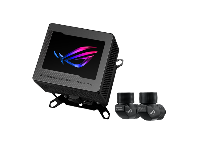 ASUS ROG RYUJIN III WB CPU Water Block - Intel LGA 1700, 1200, 115X - AMD Socket AM4, AM5 - Asetek Copper Cold Plate - Black - 178 Micro-Cooling...