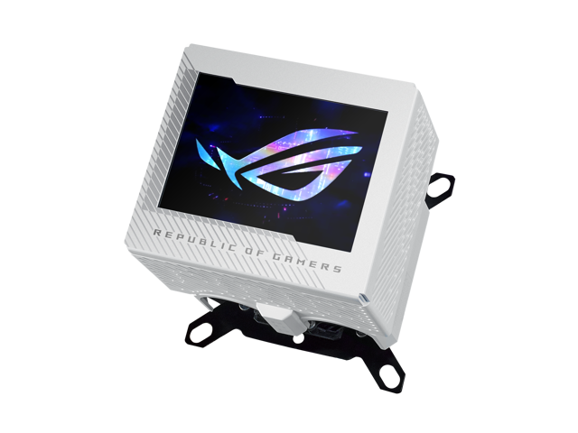 ASUS ROG RYUJIN III WB WHT CPU Water Block - Intel LGA 1700, 1200, 115X - AMD Socket AM4, AM5 - Asetek Copper Cold Plate - White - 178...