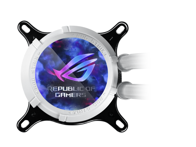 ASUS ROG STRIX LC III 360 ARGB LCD White Edition all-in-one CPU Liquid Cooler - Intel LGA 1700, 1200, 115X - AMD Socket AM4, AM5 - with 2.1' IPS...