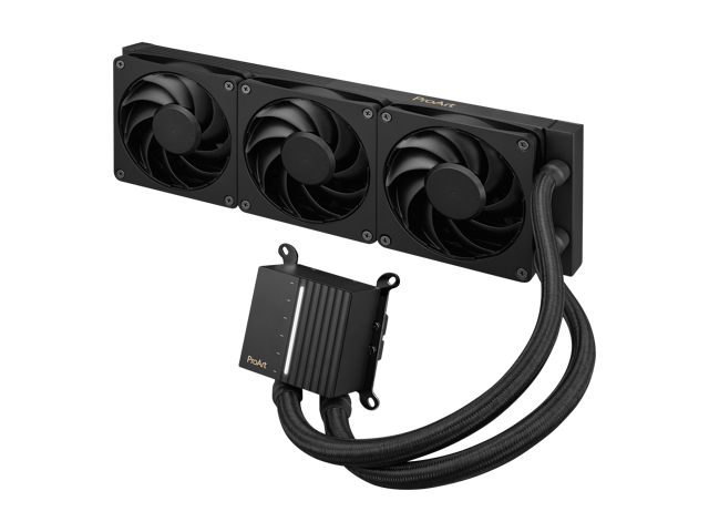 ASUS ProArt LC 360 all-in-one AIO CPU liquid cooler AMD AM4 AM5 & Intel LGA 1700, 1200, 115X support, with illuminated system status meter and...