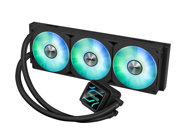 ASUS Prime LC 360 ARGB all-in-one AIO CPU liquid cooler AMD: AM5 & AM4 Intel: LGA 1851, 1700, 1200, 115x