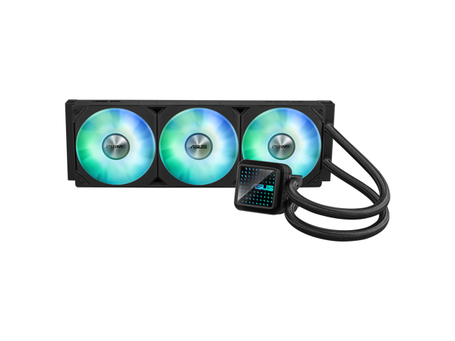 ASUS Prime LC 360 ARGB all-in-one AIO CPU liquid cooler AMD: AM5 & AM4 Intel: LGA 1851, 1700, 1200, 115x