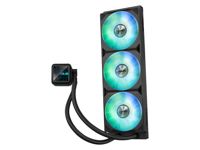 ASUS Prime LC 360 ARGB all-in-one AIO CPU liquid cooler AMD: AM5 & AM4 Intel: LGA 1851, 1700, 1200, 115x