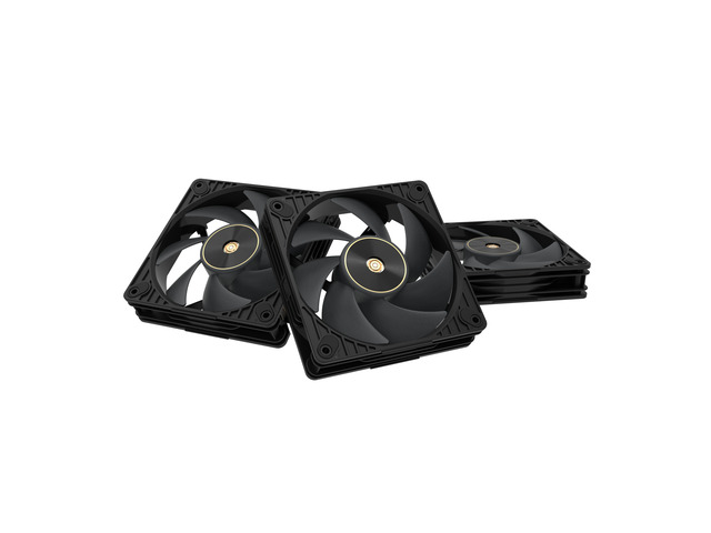 ASUS ProArt PF120 3-Pack 120mm PWM Fans, 3000RPM, High Airflow/Static Pressure, Daisy-Chain, Comes with Fan Controller