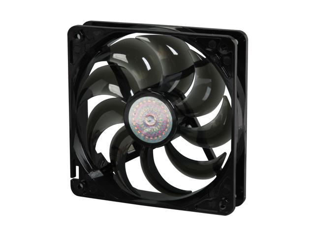 COOLER MASTER Cooler Master SickleFlow 120 - Sleeve Bearing 120mm Silent Fan for Computer Cases, CPU Coolers, and Radiators (Smoke Color).