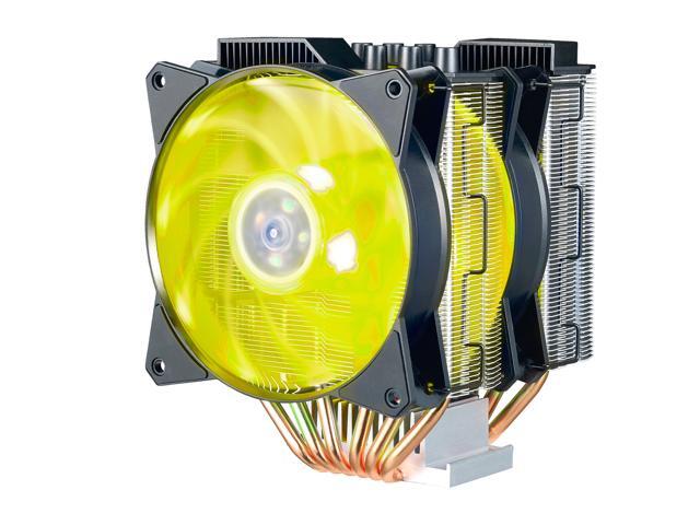Cooler Master MA620P Twin Tower RGB CPU Air Cooler, 6 CDC Heatpipes, Dual 120mm RGB MasterFan