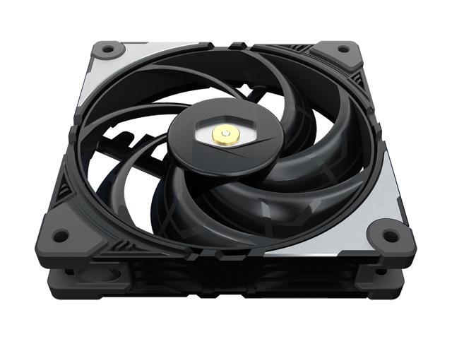 Cooler Master MasterFan SF120M Performance PWM Fan w/ Patented Damping Frame Design Technology, Inter-Connecting Fan Blade, and Anti-Vibration...