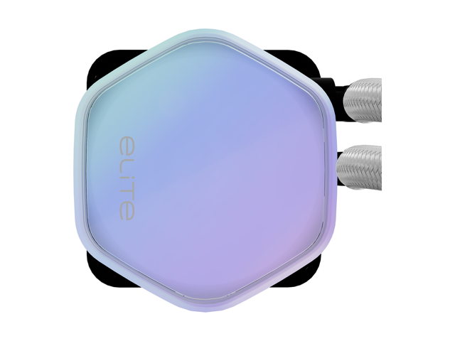 Cooler Master Elite Liquid 360 ARGB AIO Liquid CPU Cooler (White) - image 3