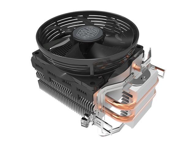 Cooler Master Hyper T20 Compact CPU Air Cooler with 2 Copper Heat Pipes. 95mmFan, Direct Contact Technology for AMD Ryzen/Intel LGA1200/1151