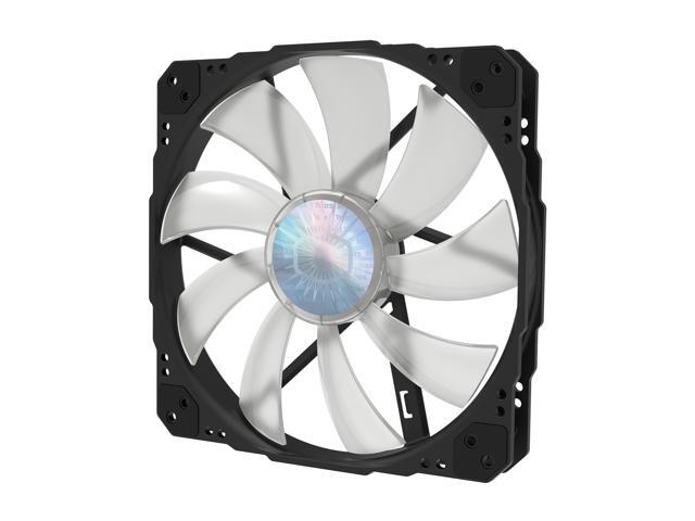 Cooler Master SickleFlow 200 ARGB Gen 2 Square Frame Fan, Customizable LEDS, Air Balance Curve Blade, Sealed Bearing, PWM Control for Computer Case