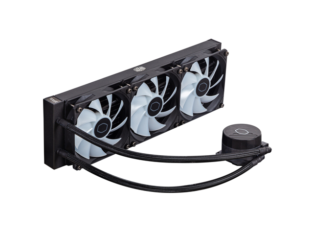 Cooler Master MasterLiquid 360L Core ARGB AIO Liquid CPU Cooler (Black) - image 12