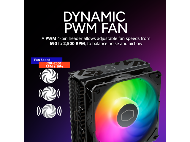 Cooler Master Hyper 212 Pro RGB CPU Cooling Fan - image 8
