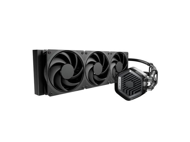Cooler Master Atmos Stealth AIO CPU Liquid Cooler - 360mm Radiator with 3X Mobius PWM Fans, Dual-Chamber Pump, Low Noise, AMD AM5/AM4 & Intel LGA.
