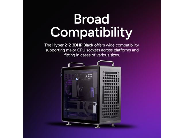 Cooler Master Hyper 212 3DHP Black Edition CPU Air Cooler - image 5