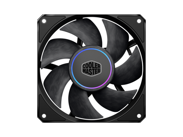 Cooler Master MasterFan M Series 120mm PC Case Fan, LCP Blades, Aluminum Frame, Magnetic Dynamic Bearing, High Static Pressure, Quiet Cooling