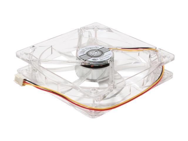 Link Depot FAN-4LED-120BU Blue LED Case Cooling Fan