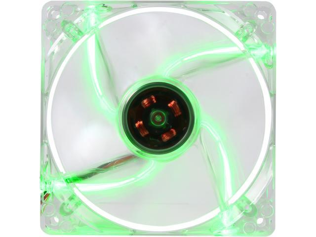 Link Depot FAN-4LED-120GN Green LED Case Cooling Fan