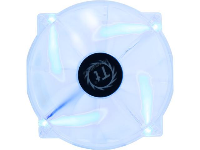 Thermaltake CL-F016-PL20BU-A Blue LED Pure Series Quiet High Airflow Case Fan