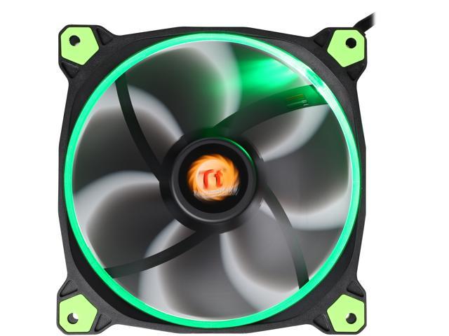 Thermaltake CL-F039-PL14GR-A Green LED Case Fan