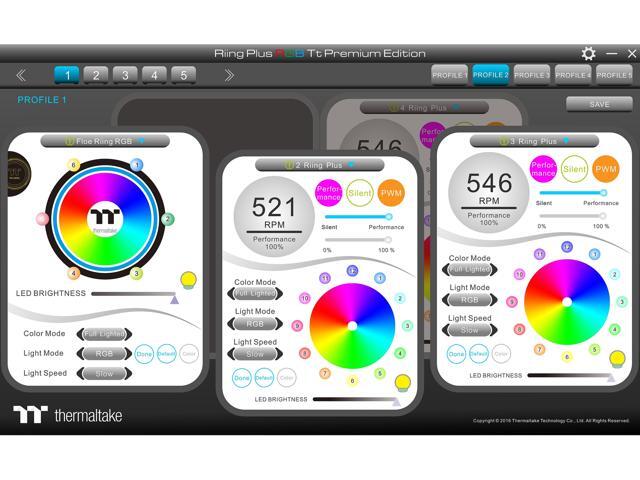 Thermaltake Floe AIO Triple Riing RGB 360 TT Premium Edition PWM AM4 LGA2066 Ready Liquid Cooling System, CL-W158-PL12SW-A LGA 1700 Compatible