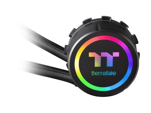Thermaltake Floe AIO Triple Riing RGB 360 TT Premium Edition PWM AM4 LGA2066 Ready Liquid Cooling System, CL-W158-PL12SW-A LGA 1700 Compatible