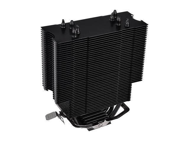 Thermaltake - UX200 5V Motherboard ARGB Sync 16.8 Million Colors 15 Addressable LED Intel/AMD Universal CPU Cooler - Black - image 4