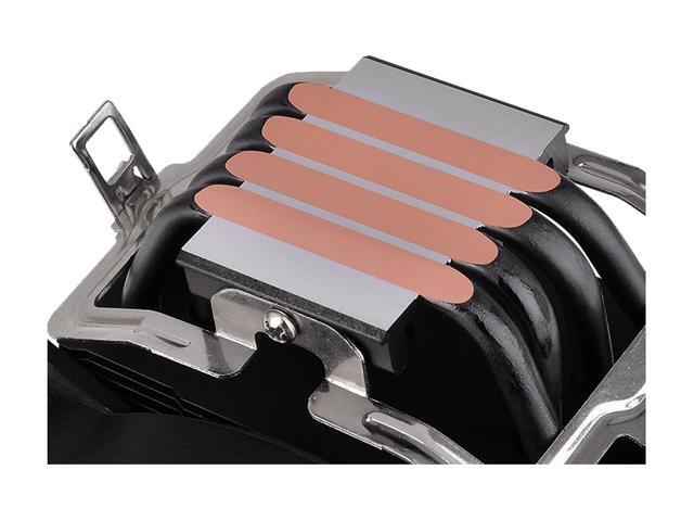 Thermaltake - UX200 5V Motherboard ARGB Sync 16.8 Million Colors 15 Addressable LED Intel/AMD Universal CPU Cooler - Black - image 6