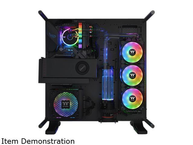 Thermaltake CL360 Max, D5 Res/Pump, RBG Software Enabled (TT RGB Plus/Alexa/Razer Chroma), Copper Radiator, PETG Hard Tube, Water Cooling Kit...