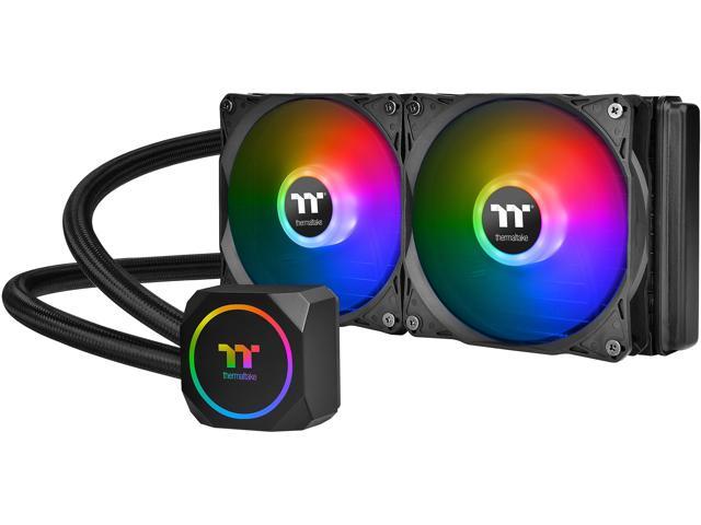 Thermaltake TH240 ARGB Motherboard Sync Edition Intel/AMD All-in-One Liquid Cooling System 240mm High Efficiency Radiator CPU Cooler.
