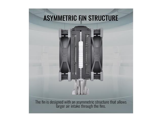 Thermaltake - TOUGHAIR 510 CPU Cooler - Black/Silver - image 5