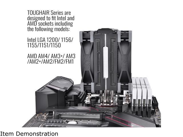 Thermaltake - TOUGHAIR 510 CPU Cooler - Black/Silver - image 7