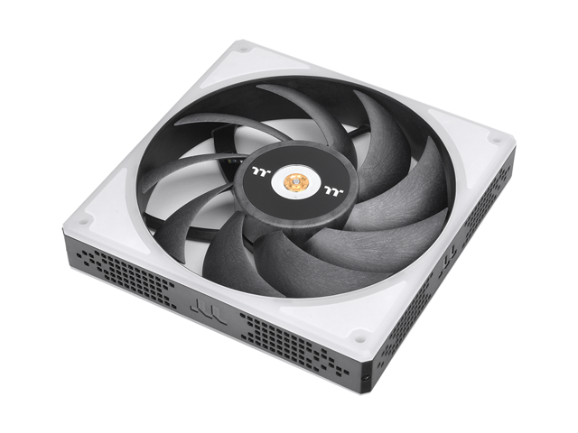 Thermaltake TOUGHFAN 14 RGB Radiator Fan 3 Pack, 16.8 million RGB lighting, Max Air Flow 107 CFM, CL-F136-PL14SW-A