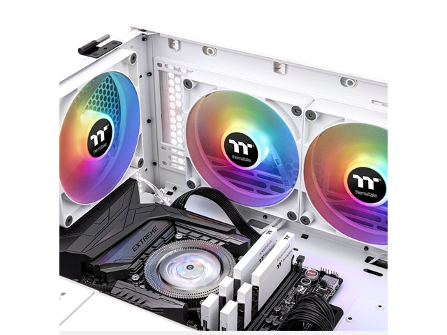 Thermaltake - CT120 ARGB Sync PC Cooling Fan (2-Pack) - White - image 5