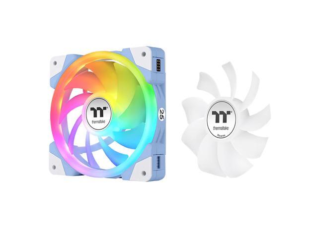 SWAFAN EX14 ARGB Sync PC Cooling Fan Hydrangea Blue TT Premium Edition (3-Fan Pack)
