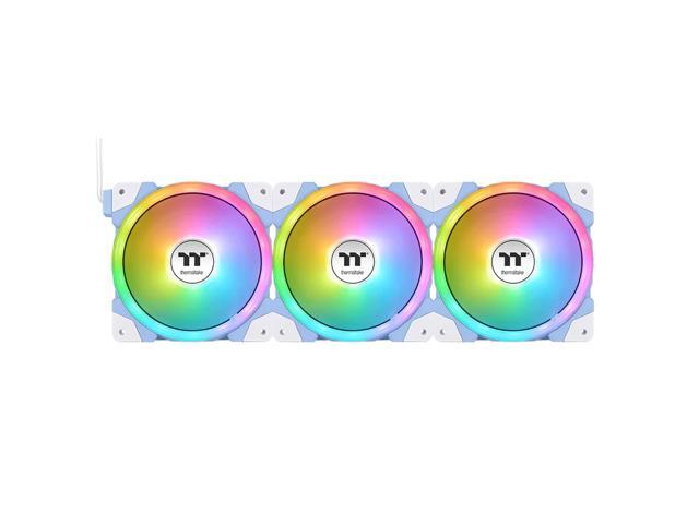 SWAFAN EX14 ARGB Sync PC Cooling Fan Hydrangea Blue TT Premium Edition (3-Fan Pack)