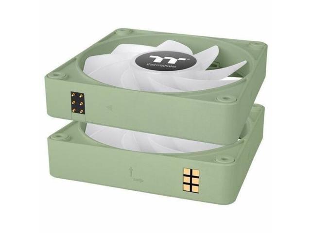 Thermaltake - CT120 EX ARGB Sync 120mm Computer Case Cooling Fan (3-Pack) - Matcha Green - image 3