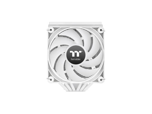 Thermaltake ASTRIA 600 ARGB CPU Cooler; 6 Copper Heat Pipes; 2x120mm PWM Fans; 500~1800RPM; Dual Tower; Intel/AMD; 265W TDP; White; CL-P139-CA12SW-A