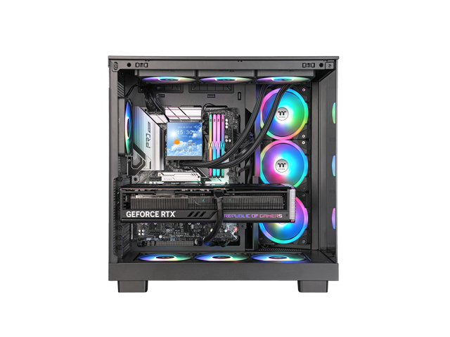 Thermaltake MAGFloe 360 Ultra CPU Liquid Cooler/ Intel & AMD Compatible/ 3x120mm 500~2000rpm SWAFAN EX/ 360mm Radiator/ MAGForce 2.0/ 3.95' Square...