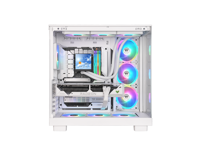 Thermaltake MAGFloe 360 Ultra CPU Liquid Cooler/ Intel & AMD Compatible/ 3x120mm 500~2000rpm SWAFAN EX/ 360mm Radiator/ MAGForce 2.0/ 3.95' Square...