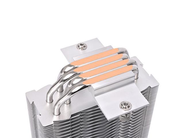 Thermaltake UX400 ARGB CPU Cooler; 4xØ6mm Copper Heatpipes; 120mm PWM Fan; 700~1800 RPM; Intel/AMD Compatible; Single Tower; 240W TDP; Black;...