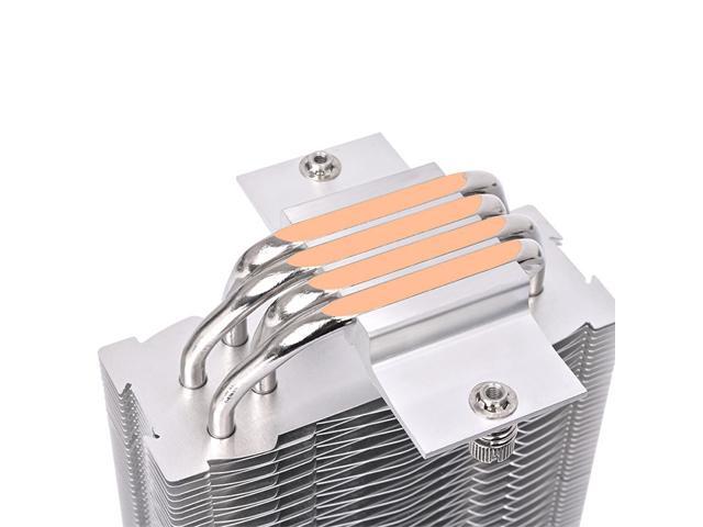 Thermaltake UX400 ARGB White Cooler; 4xØ6mm Copper Heatpipes; 120mm PWM Fan; 700~1800 RPM; Intel/AMD Compatible; Single Tower; 240W TDP; White;...