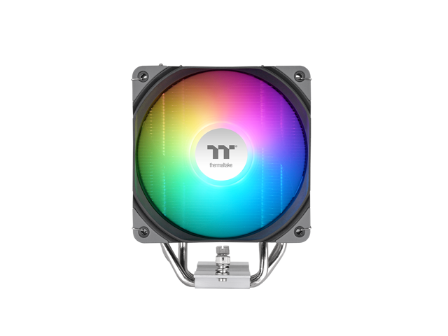 Thermaltake UX500 ARGB CPU Cooler; 5xØ6mm Copper Heatpipes; 120mm PWM Fan; 700~1800 RPM; Intel/AMD Compatible; Single Tower; 260W TDP; Black;...